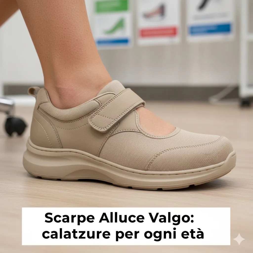 Scarpe per Alluce Valgo per ogni età