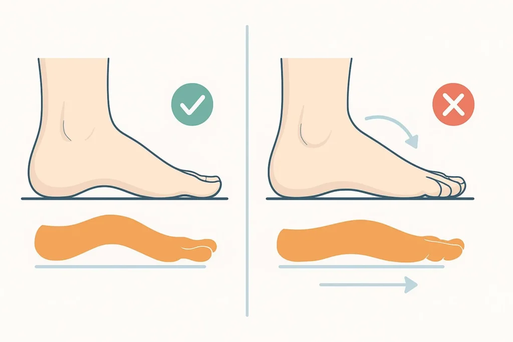 alluce valgo e piede piatto