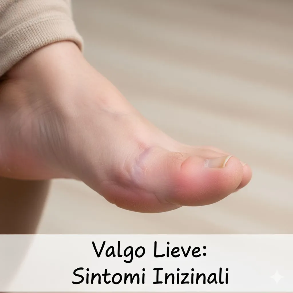 alluce valgo lieve